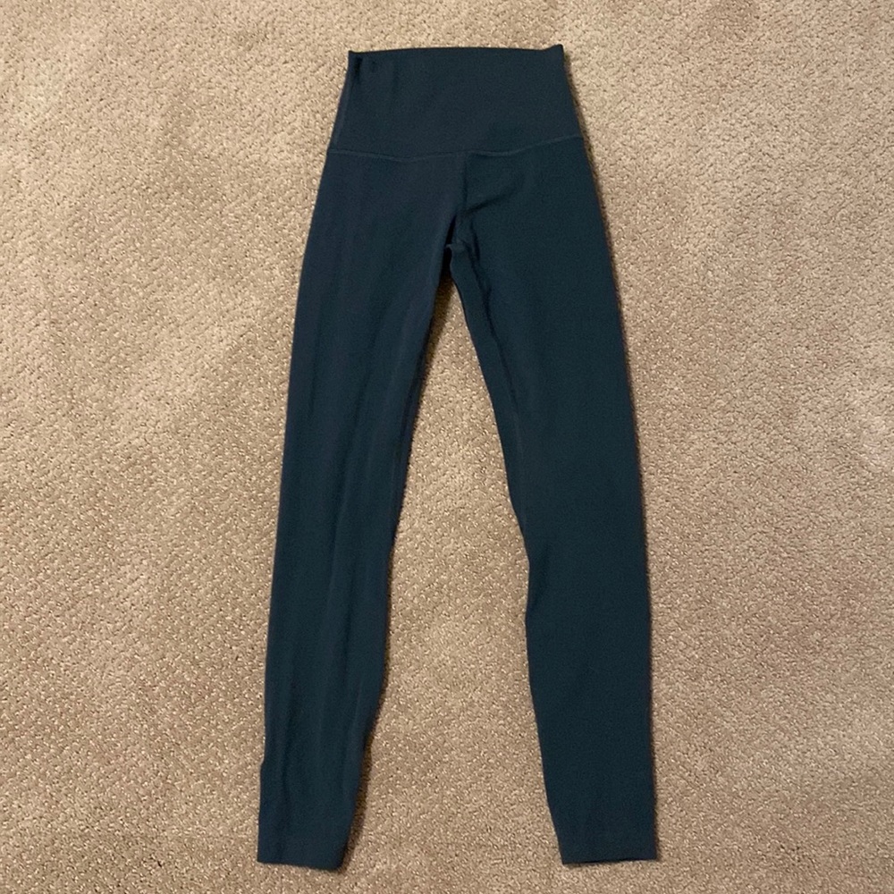 LULULEMON MELANITE(GREY) ALIGN LEGGINGS 25”